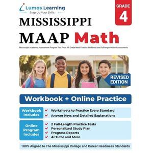 Mississippi Academic Assessment Program Test Prep: MAAP Study Guide -- Lumos Lea